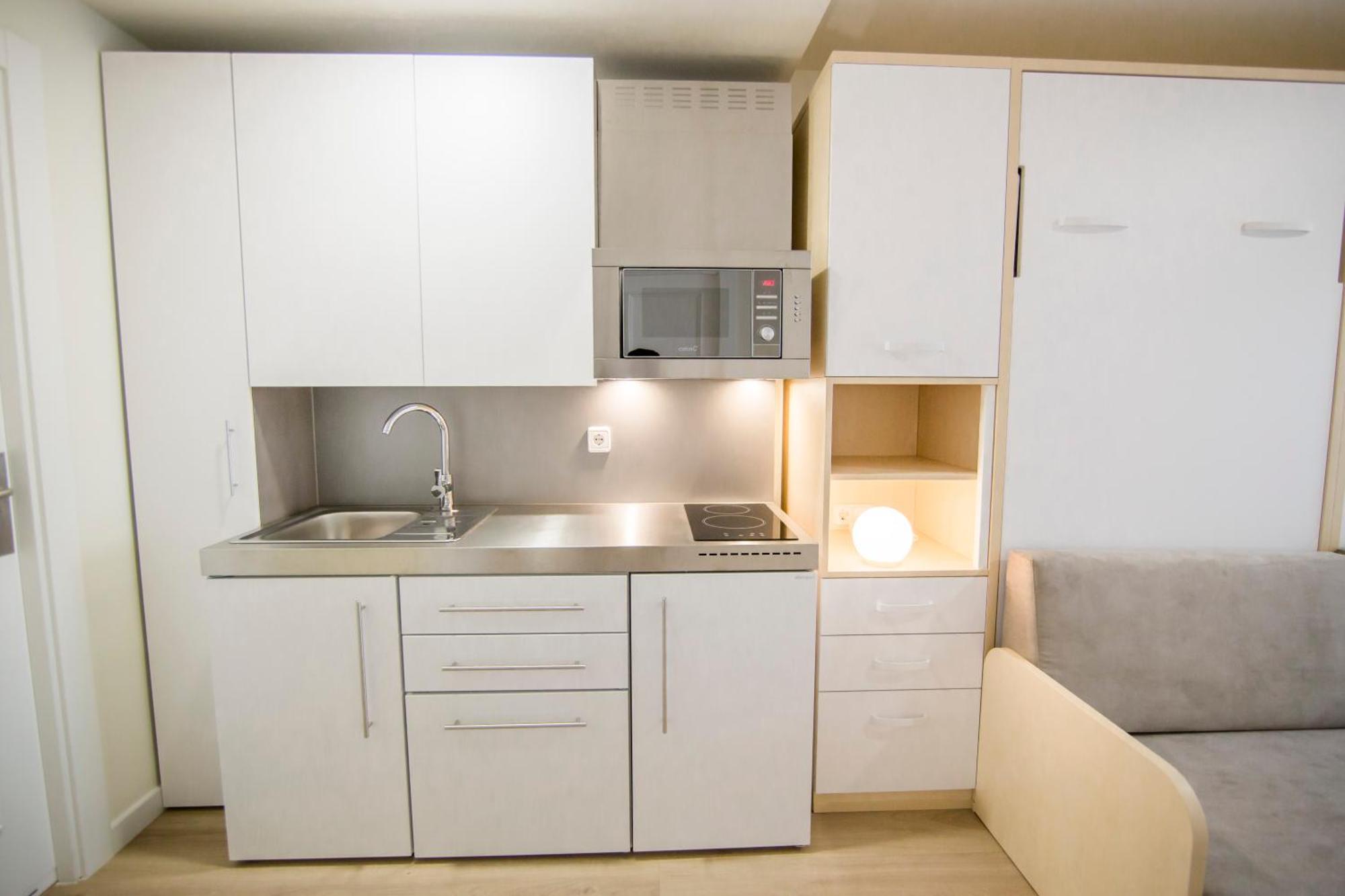 Apartamentos Plaza De Santiago - Estudios Turisticos - 1 Llave 핀토 외부 사진